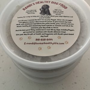 Randi's Plant Based Dog Food